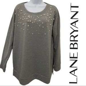 Lane Bryant women’s gray top size 18/20